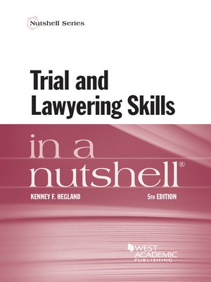 Trial and Lawyering Skills in a Nutshell - ebook